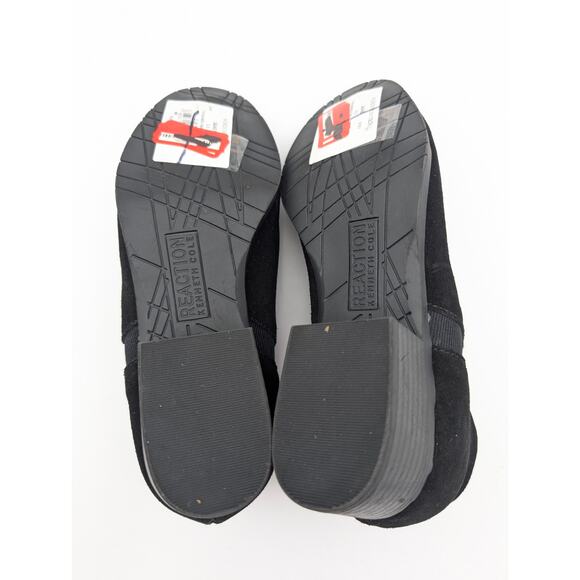 Kenneth Cole Reaction Side EZ On Block Heel Booties Black Women's Size US6.5M - Picture 6 of 11